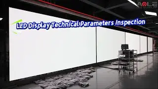 🔧 LED Display Technical Parameters Inspection