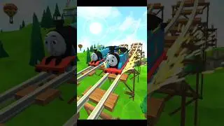 🚂🚃Train Go Go Thomas #railworks #train #localtrain #railway4k #trainshorts