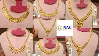 Gold Baby Necklace Collections with Grams/ NAC Jewellery / Necklace Collections