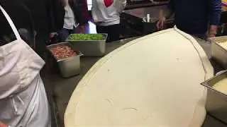 Largest Egg Gandola Pizza commercially Available by BMPP