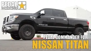 Upgrade your Nissan Titan with the Pedal Commander throttle response controller!