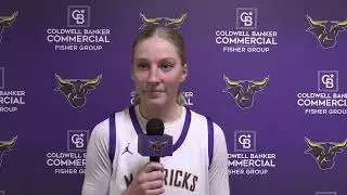 Maverick Women's Basketball | Hannah Herzig Postgame Interview 12.6.25
