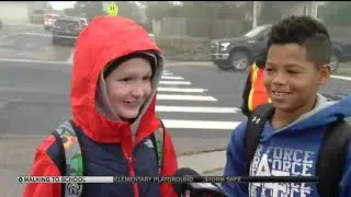 Colorado Springs school celebrates Walk to School Day