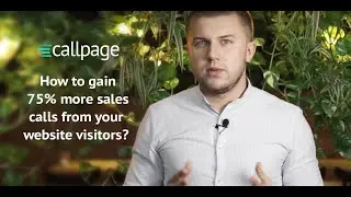 CallPage - gain 75% more sales calls from your website visitors
