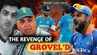 विराट कोहली ने लिया grovel का बदला #viratkohli 