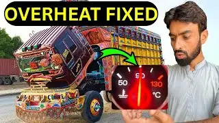 Hino Truck Engine Heat Up Ka Permanent Solution | Ab Masla Khatam Hino 7D