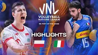 Poland 🇵🇱 vs. Italy 🇮🇹 - Highlights | Men's VNL 2025 Final