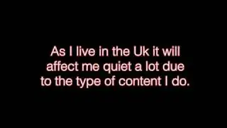 My Youtube Channel (And many others) Is At Risk