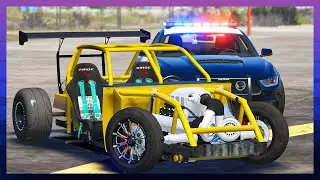 GTA 5 Roleplay | RedlineRP  | Super FAST car TROLLS COP! #607