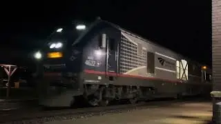 Carl Sandburg to Chicago stops for passengers at Plano IL Amtrak station