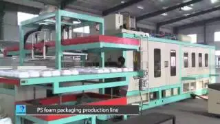 PS foam Lunch box production line