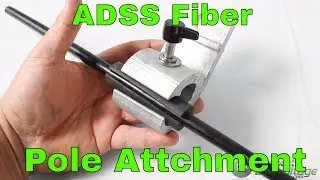 ADSS Pole Attachment Hardware for Fiber Optic Cable