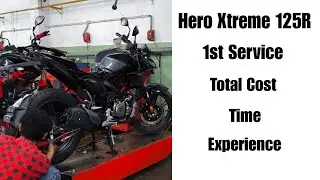 Hero Xtreme 125R First Service Review | Performance Update, Total Cost