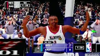 NBA Shootout 2001 PS2 Console Gameplay 4K (Upscaled)