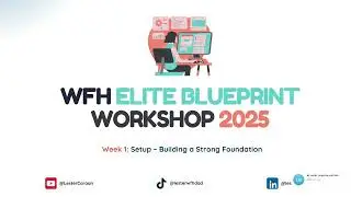 Work From Home Elite Blueprint 2025 | Build Your Brand, Learn AI, Launch on LinkedIn