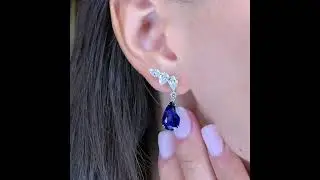 Ear ring for your love to impress 💎💍 #ring #ruby #sapphire #gems #luxury #shorts #how #love #diamond