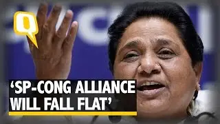 The Quint: Samajwadi Party-Congress Alliance Bound to Fail: Mayawati
