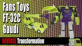 Игрушка Fans Toys FT-32C Гауди (Хук) с обратной трансформацией | Masterpiece Transformers - Rock FX