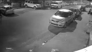 Rohini sec - 16 scorpio car ko chori karte hue chor
