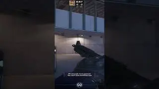 THE SELF-POP FLASH FOR MID ON VERTIGO #shorts #cs2