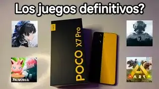 Poco x7 pro prueba de rendimiento en juegos definitiva🕹️🔥