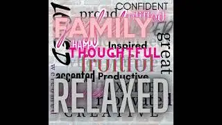 word collage video #abovethenoise #love #nonprofitsupport #music #prisonart #donate