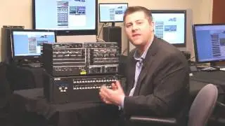 Решения AMX Fiber Distance Transport позволяют расширить распределение аудио- и видеосигнала на расстояние до 10 километров/6 миль