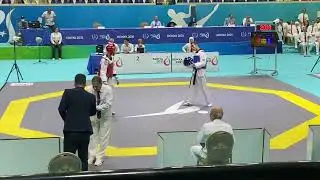 Recber Hakan (TUR) Dehghanisaloomahalleh Mohammadsadegh (IRI) 2022 ISLAMIC SOLIDARITY GAMES 63 kg SF