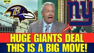 💥🥳 NFL'S TOP SIGNING!!! FRONT OFFICE ANNOUNCES TODAY!! GIANTS NEWS TODAY! Giants News