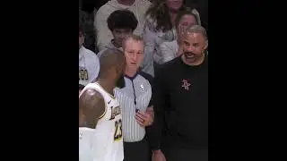 ROCKETS HEAD COACH IME UDOKA GETS EJECTED AFTER TRASH TALKING WITH LEBRON JAMES! #intuitionhoops