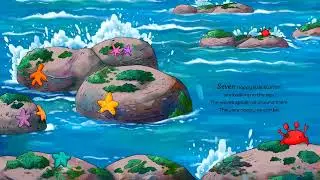 Ten Little Starfish: A Counting Book by Kim Ann - Videobook For Kids