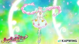 Cure Felice Transformation With Heartcatch Music