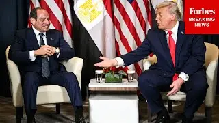 BREAKING NEWS: President Trump Meets With Egypt’s President Abdel Fattah Al-Sissi In Davos