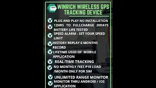 Wireless spy gps tracker plug and play with voice monitor