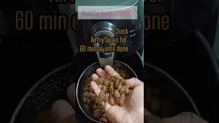 Can I make raisins in my air fryer? How To Make Raisins in Airfryer From Fresh Grapes 😁#shortsfeed