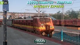 INSANE REALISM! LIVE🔴| 13234 Danapur–Koderma Intercity Express | Realistic Indian Train Simulator🔥