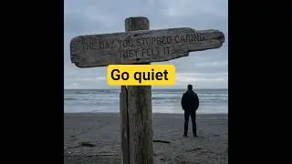 The moment you stop caring, they notice #motivation #peace