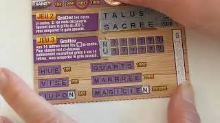 grattage fdj  Session spéciale dédicace : J'ai adoré ce Méga Mots Croisés !!!