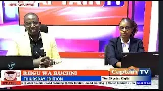 LIVE !! RIIGU WA RUCIINI 15TH JAN 2026 || CAPTAIN J. IRUNGU || EUNICE WANYEKI