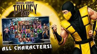 Mortal Kombat Trilogy HD Remake Update &mdash; Character Select Screen Revealed! (Full Roster)