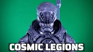 Cosmic Legions T.U.5.C.C. Sentry Action Figure Test Shot Review (Mythic Legions)