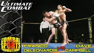Franco De Leonardis (Germany) vs Dave Campbell (England) - FULL MMA FIGHT - Ultimate Combat 9