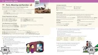 الوحدة الثالثة Mega goal1 what will be, will be- الدرس السادس Form, meaning &function - pages 44&45