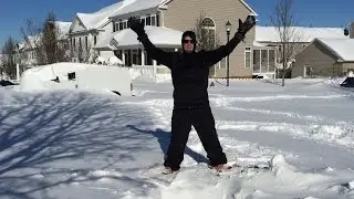 How to Make Snowshoes - #Blizzard2016