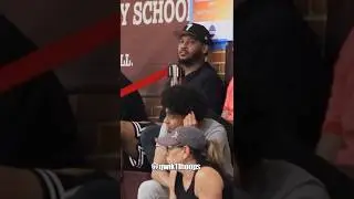 Carmelo Anthony watches Kiyan Anthony Get Buckets!