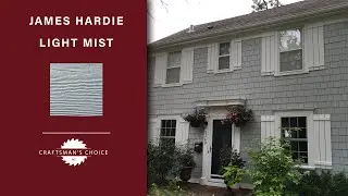 Идеи дизайна и примеры проектов сайдинга James Hardie Light Mist