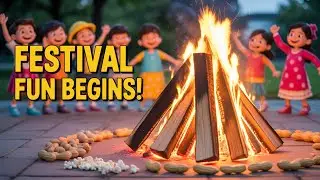 Celebrate Lohri, Makar Sankranti & Pongal 🎉 | Indian Festivals for Kids | Jelly Jive
