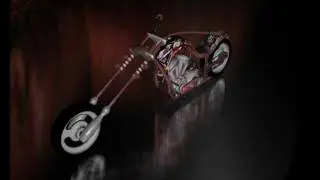 Modeling a custom chopper bike using maya 3d