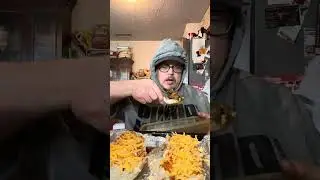 Making chicken taco pizza bread logs￼