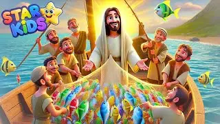 The Miraculous Catch of Fish Song | Jesus’ Amazing Miracle | Bible Song for Kids!